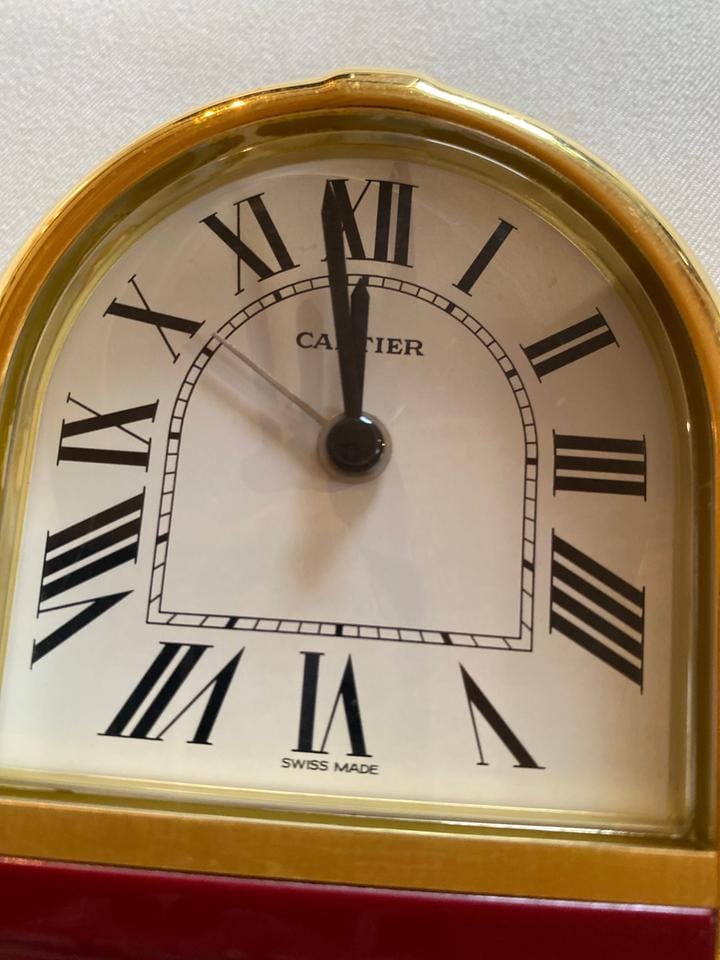 Cartier Pendulette Cartier modèle romane