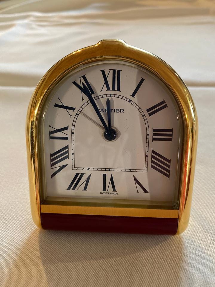 Cartier Pendulette Cartier modèle romane
