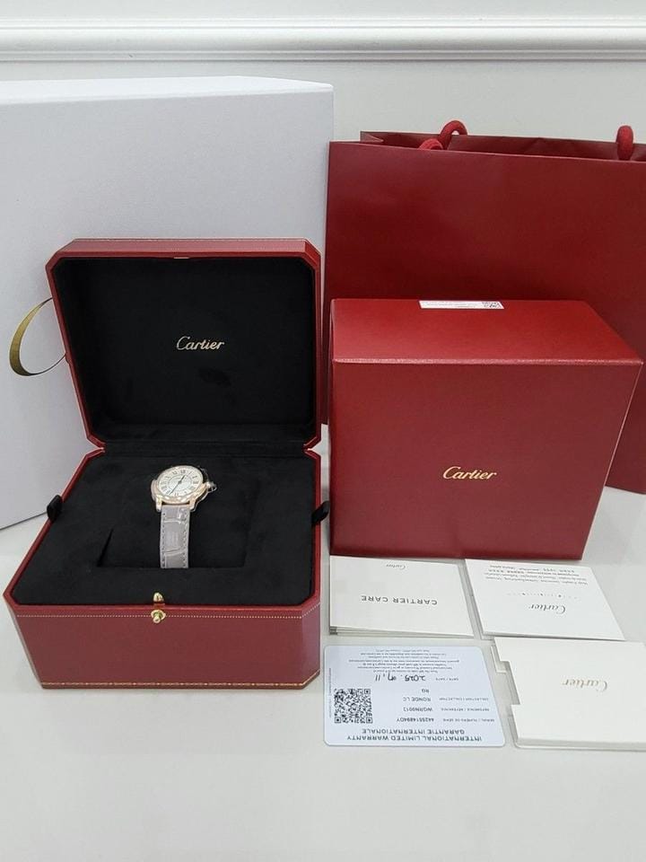 Cartier Longd Louis WGRN0013 18 K Rose Gold 29mm