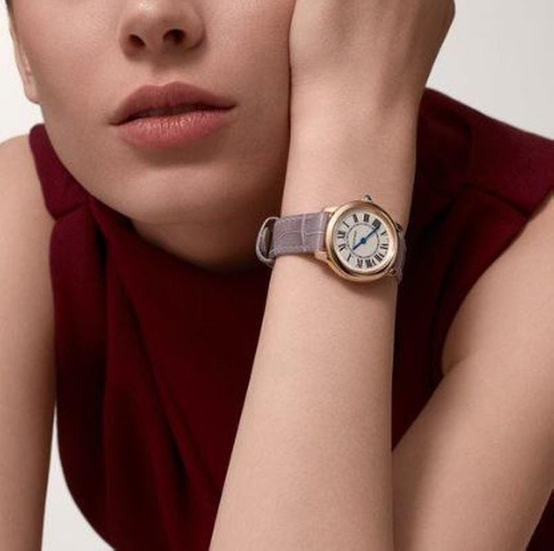 Cartier Longd Louis WGRN0013 18 K Rose Gold 29mm