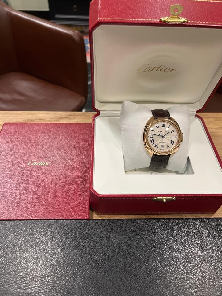 Cartier UNWORN-40 MM 3847-PINK GOLD-AUTOMATIC.