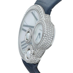 Cartier3053 Libre Perles de Cartier White Gold Diamond Pearls MOP Women's Watch