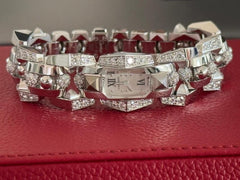 Cartier Clash [Un]limited Sunray Silver Dial White Gold WJMB0002