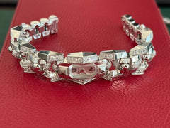 Cartier Clash [Un]limited Sunray Silver Dial White Gold WJMB0002