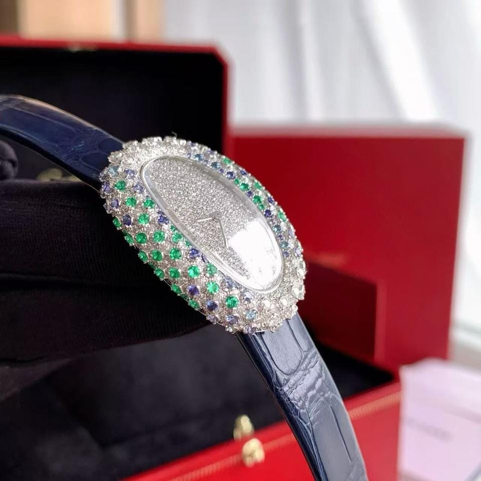 Cartier WJBA0060 Quartz White gold New