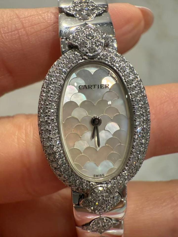 Cartier Mother of pearl Cartier Mother of Pearl and Diamond