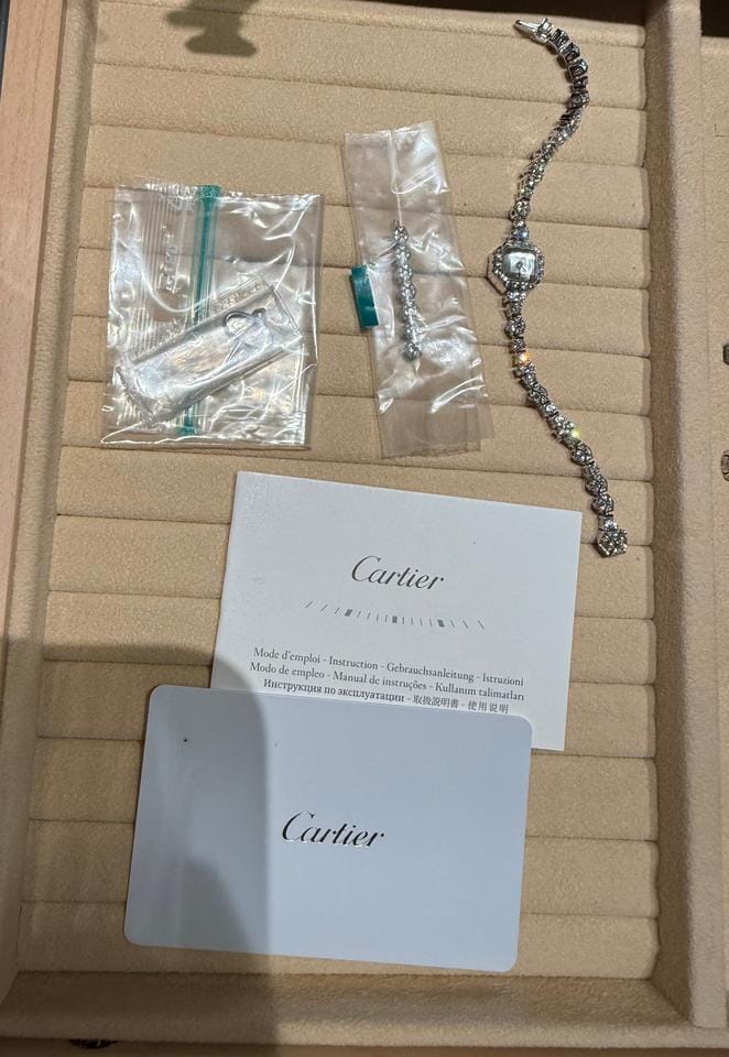 Cartier Jewelry Watch Cartier Diamond Watch Full Set 2025