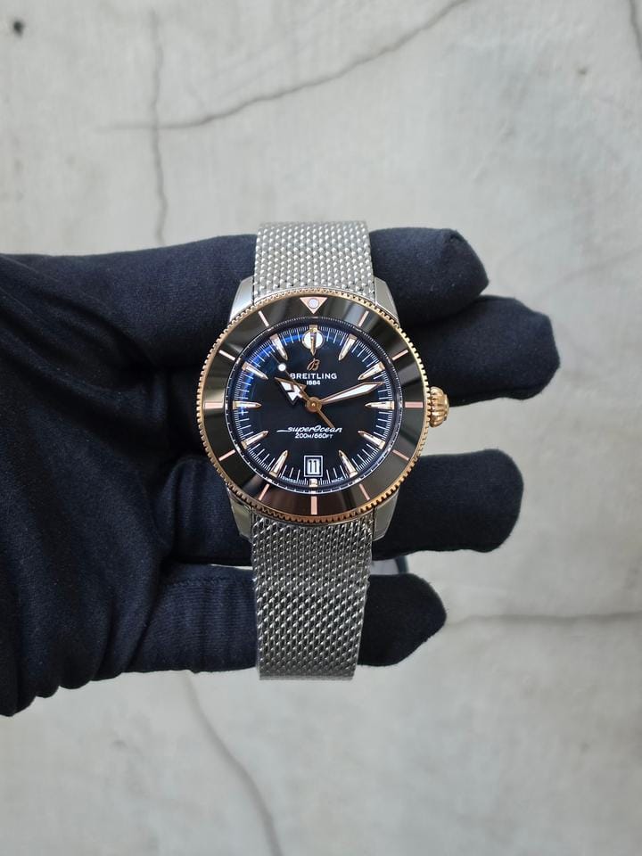 Breitling Superocean Heritage 42 B31 - 42 MM Automatic - Box & Papers 2026 Unworn - Rose Gold Bezel