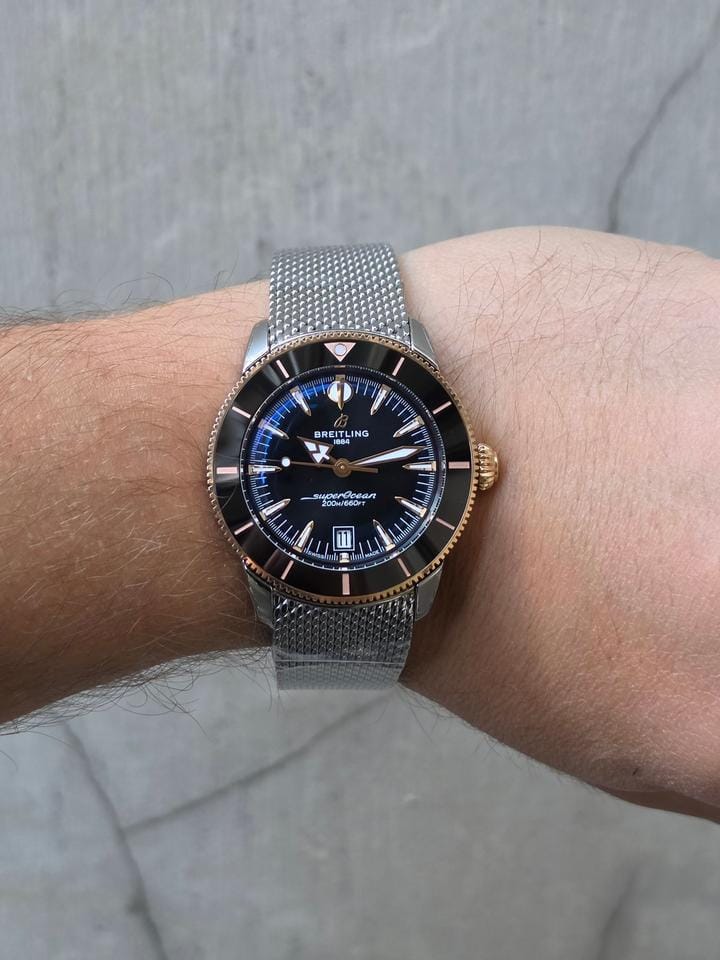 Breitling Superocean Heritage 42 B31 - 42 MM Automatic - Box & Papers 2026 Unworn - Rose Gold Bezel