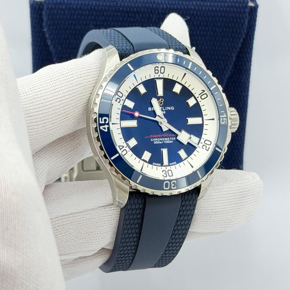 Breitling Superocean 42 UNWORN 2025 Superocean Automatic 42mm A17375 E71 C1 S1 box & papers