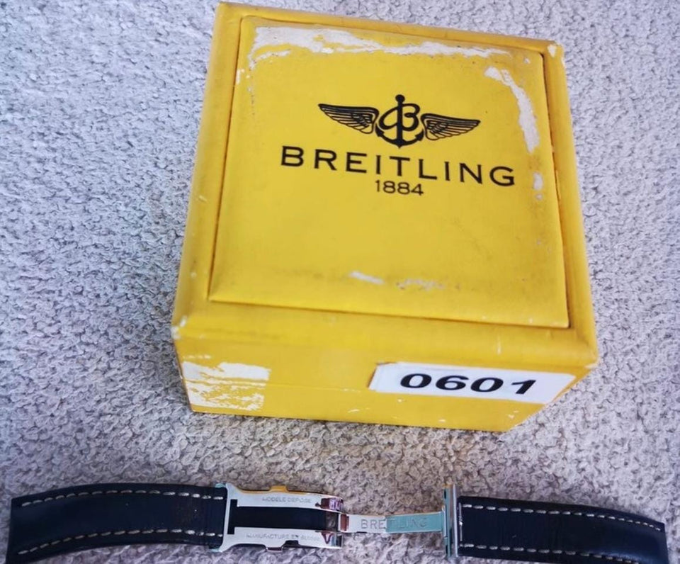 Breitling Old Navitimer A13022 cadran bleu 42mm de 1995