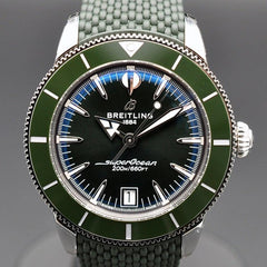Breitling Superocean Heritage NEW Full Set Green Superocean Heritage B31 Automatic 40