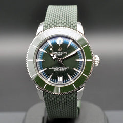 Breitling Superocean Heritage NEW Full Set Green Superocean Heritage B31 Automatic 40
