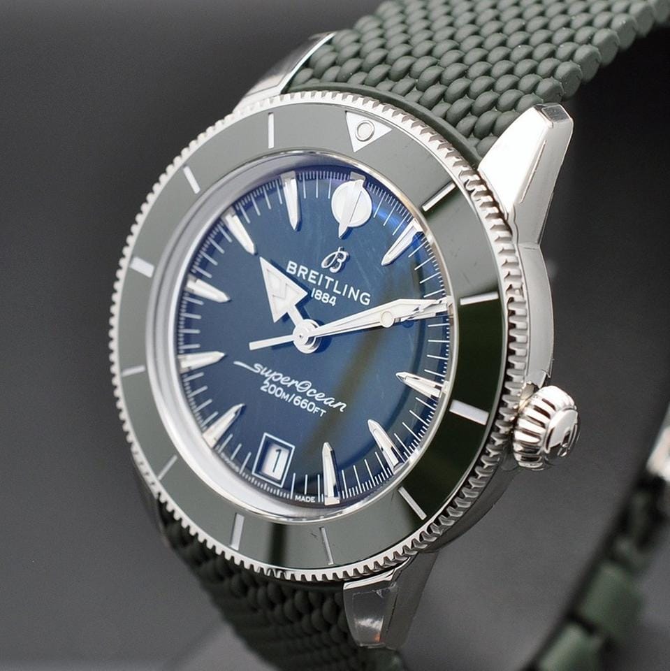 Breitling Superocean Heritage NEW Full Set Green Superocean Heritage B31 Automatic 40