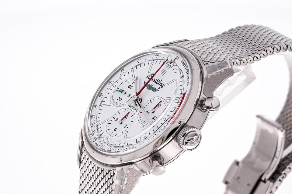 Breitling Top Time B01 Ford Thunderbird – AB01766 A1 A1 A1 – NEW & Unworn – 11/2025 Full Set