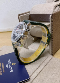 Breitling Top Time B01 Racing AB01771 A1 L1 X1 38mm Green Dial Unworn Box & Papers 2026 Limited Edition of 750