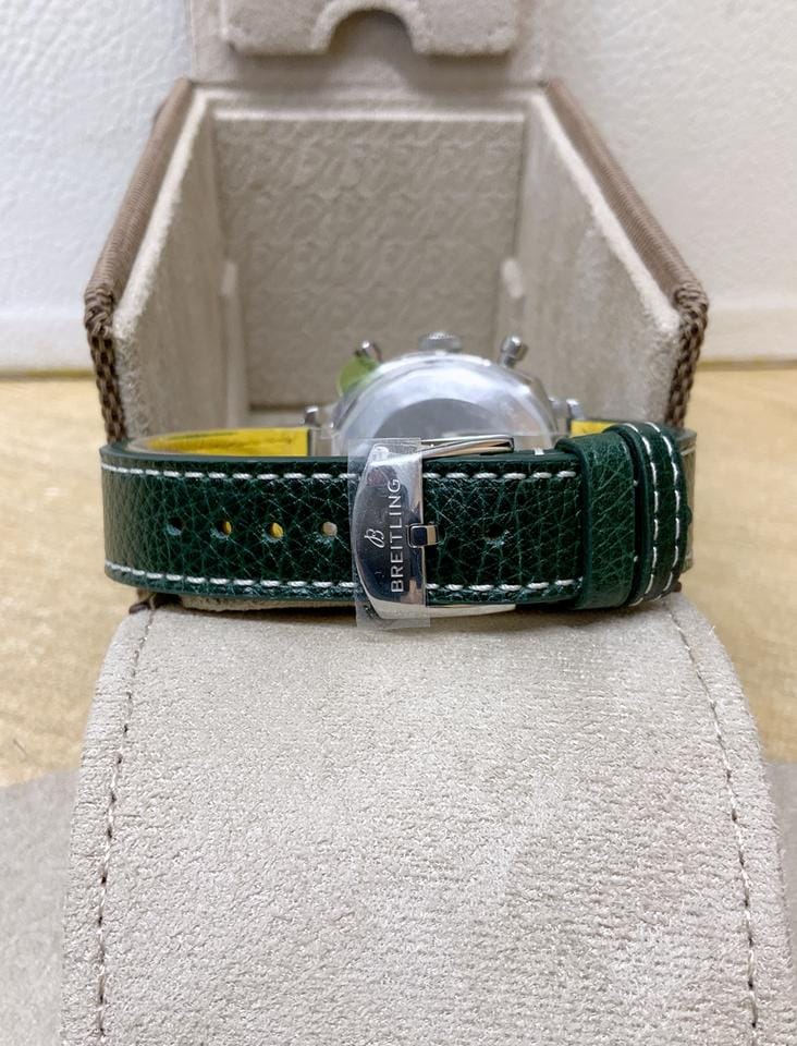 Breitling Top Time B01 Racing AB01771 A1 L1 X1 38mm Green Dial Unworn Box & Papers 2026 Limited Edition of 750