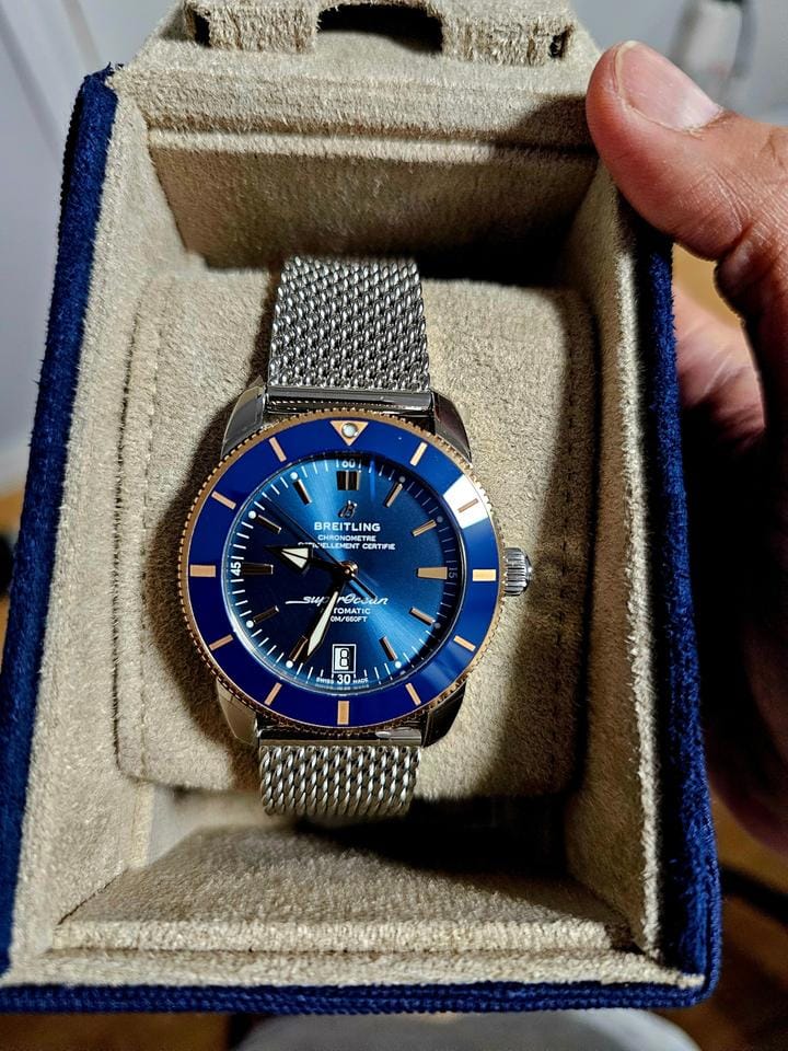 Breitling Superocean Heritage 42 B20 Automatic 42 warranty until Dec 2029