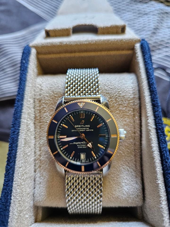 Breitling Superocean Heritage 42 B20 Automatic 42 warranty until Dec 2029