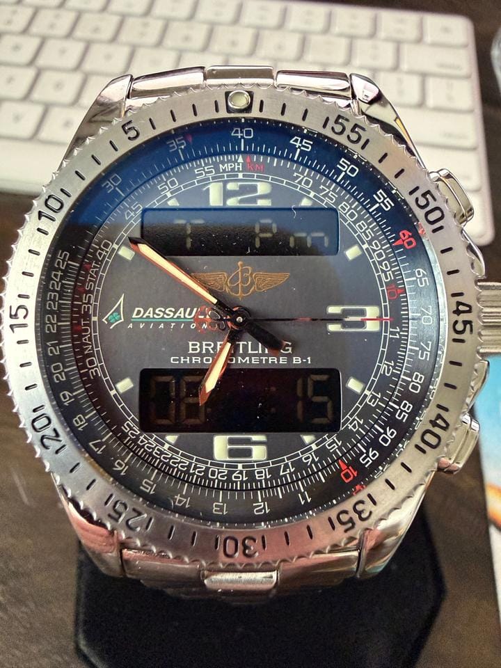 Breitling B-1 B-1 Ultra Rare Dassault Breitling B-1 A68362 Chronometer