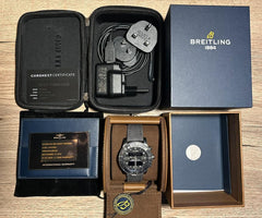 Breitling Exospace B55 Connected Volledige set collecters item geen krasje te bekennen!