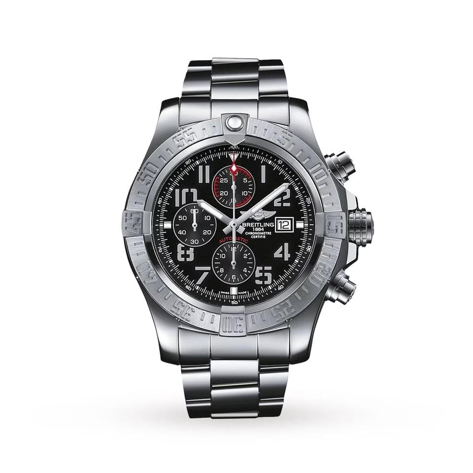 Breitling Super Avenger IIVolcano Black Edition Chronograph Automatic Black Arabic A13371