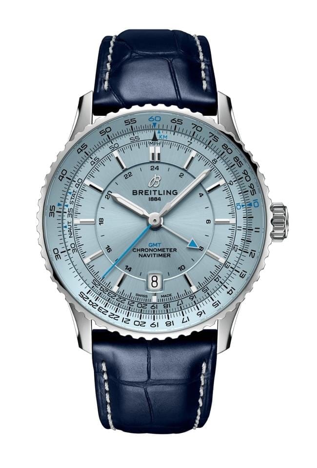 Breitling Navitimer GMTAutomatic Gmt Ice Blue Dial 41mm NEW UNWORN