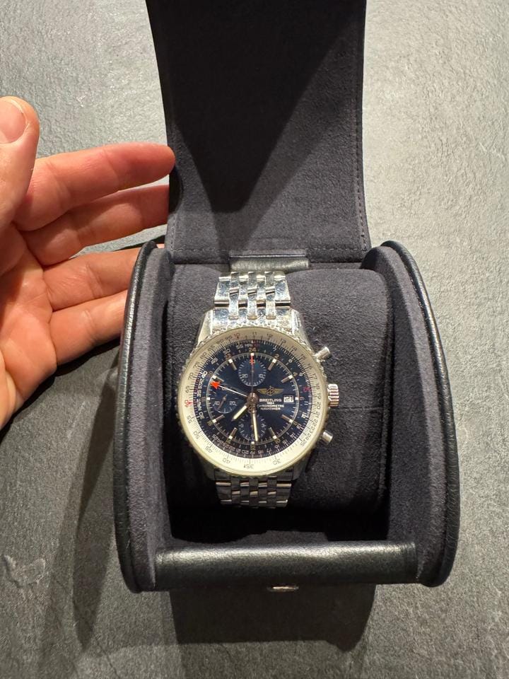 Breitling Navitimer World Full set special edition