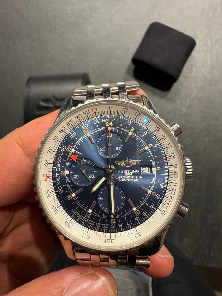 Breitling Navitimer World Full set special edition