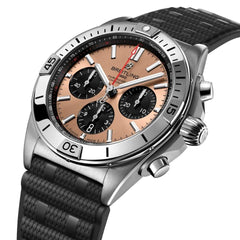 Breitling Chronomat 42 Chronograph 42 B01 Stainless Steel Salmon dial
