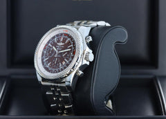 Breitling Bentley Motors Havana T Special Edition Bronze Dial Chronograph A25362 Super Rare