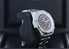 Breitling Bentley Motors Havana T Special Edition Bronze Dial Chronograph A25362 Super Rare