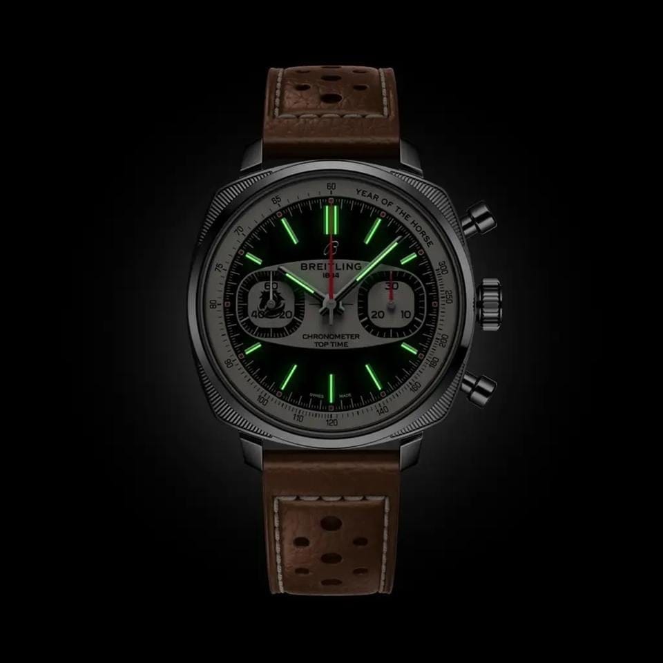 Breitling Top Time B01 Racing Shadow Rider Limited year of the Horse Full set New 2026 Limited edition 288pcs