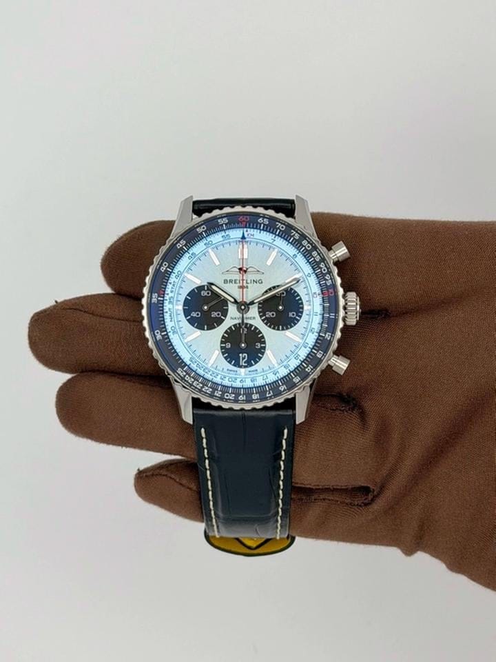 Breitling Navitimer 1 B01 Chronograph2026 Breitling Navitimer B01 Chronograph 43mm Stainless Steel AB0138241 C1 P1