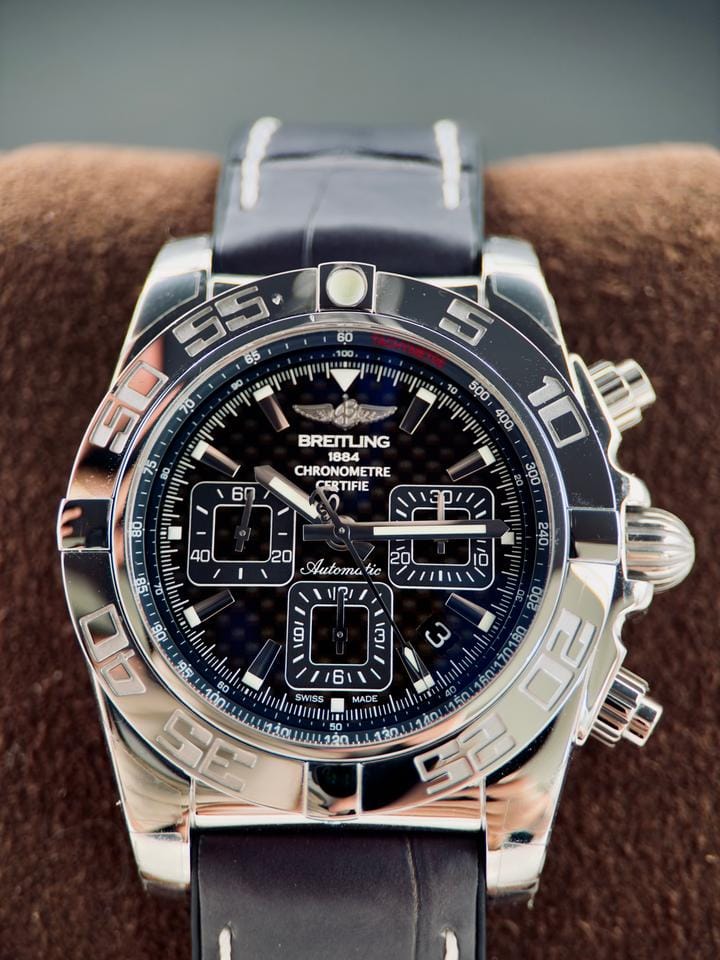 Breitling Chronomat 44 Carbon Fiber Dial ( Full stickers - Below MSRP)