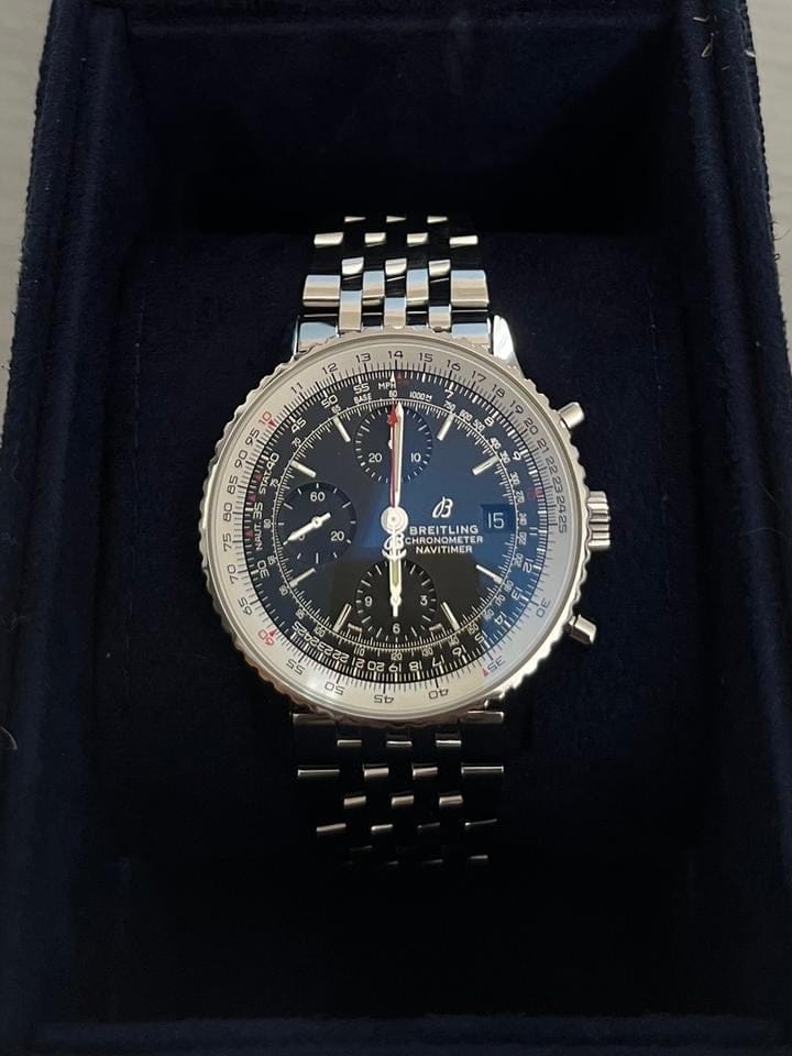 Breitling Navitimer Heritage Chronograph Steel Watch