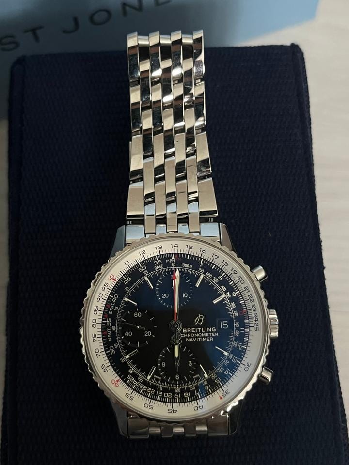 Breitling Navitimer Heritage Chronograph Steel Watch