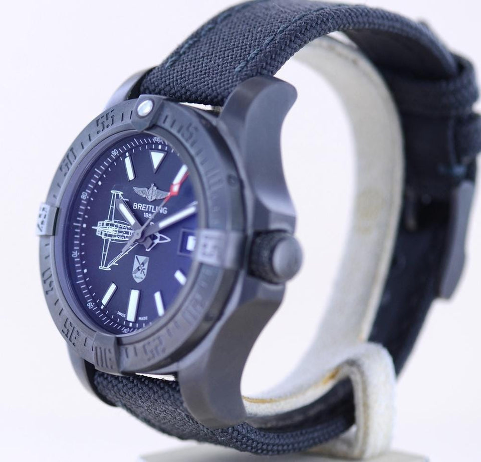 Breitling Avenger II Seawolf Military Limited 75 piece Boelcke B+P NOS