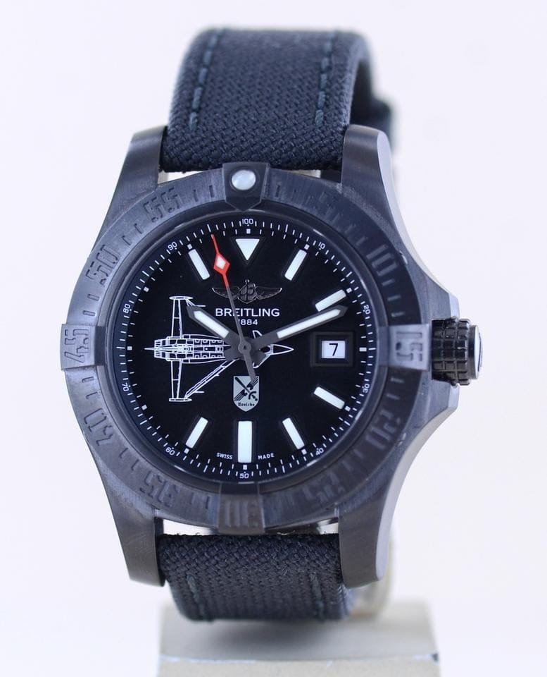 Breitling Avenger II Seawolf Military Limited 75 piece Boelcke B+P NOS