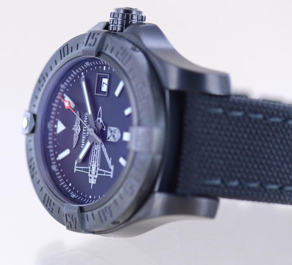 Breitling Avenger II Seawolf Military Limited 75 piece Boelcke B+P NOS