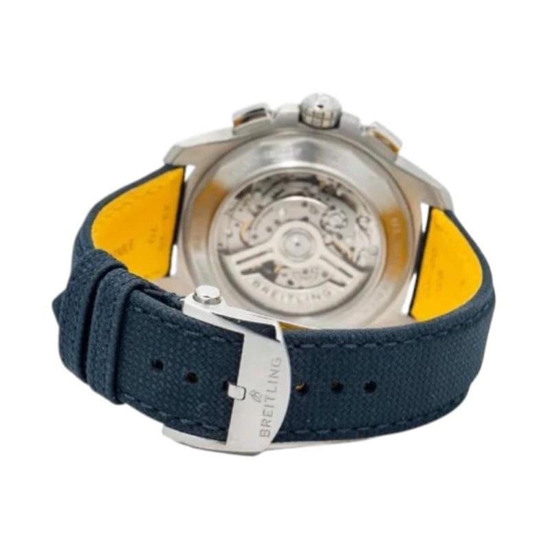 Breitling Avenger Night Mission Us Naval Academy Avenger B01 Chronograph Blue Dial SB01474 A1 C1 X1 1/4th second 30 minutes 12 hours