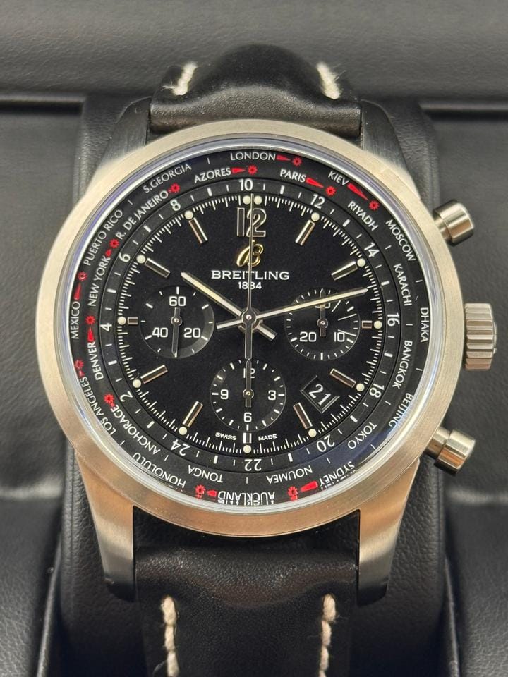 Breitling Transocean Unitime Pilot Chronograph Unitime Pilot NEW
