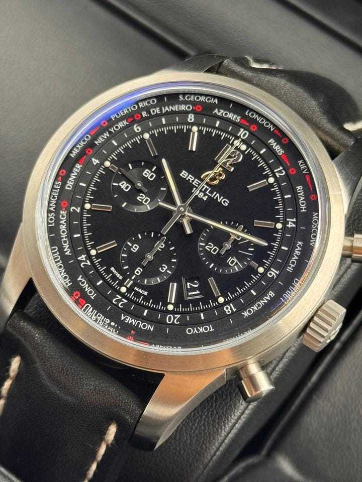 Breitling Transocean Unitime Pilot Chronograph Unitime Pilot NEW