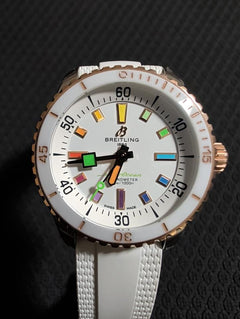 Breitling Superocean 36 Automatic 36 FULL SET NUOVO 2 CINTURINI