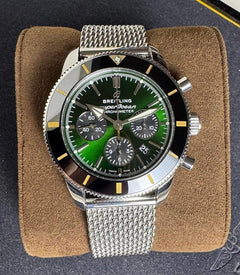 Breitling Superocean Heritage Chronograph B01 Chronograph 44 Full set beutifull close to "unused" Limited to 500 pcs.