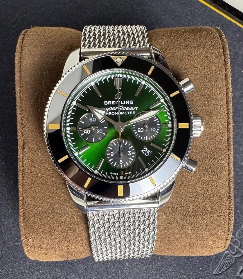 Breitling Superocean Heritage Chronograph B01 Chronograph 44 Full set beutifull close to "unused" Limited to 500 pcs.