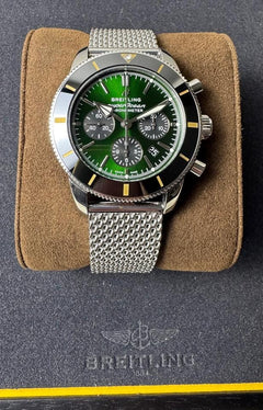 Breitling Superocean Heritage Chronograph B01 Chronograph 44 Full set beutifull close to "unused" Limited to 500 pcs.