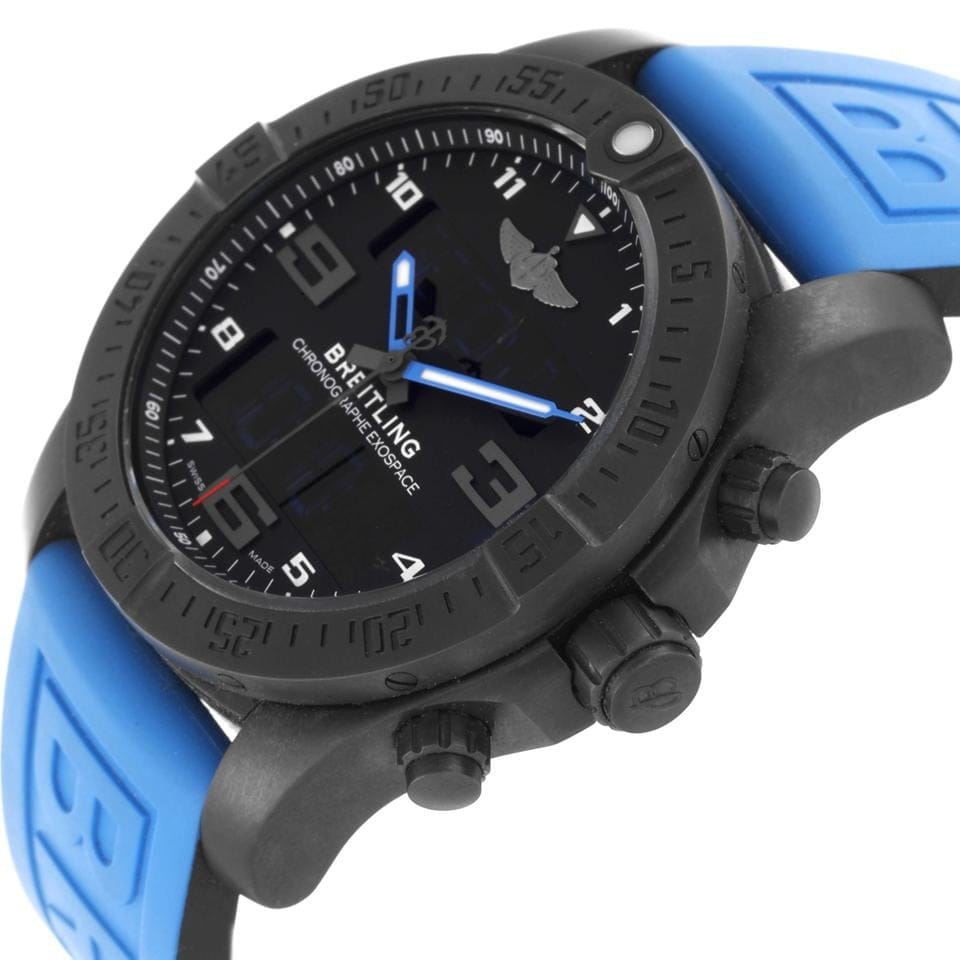 Breitling Exospace B55 Connected DLC Coated Titanium Mens Watch VB5510 Unworn