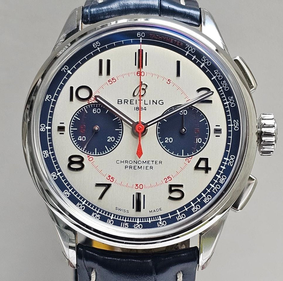 Breitling for Bentley Premier B01 Chronograph 42 Bentley Mulliner - Box & Papers 2025 Unworn - White Dial