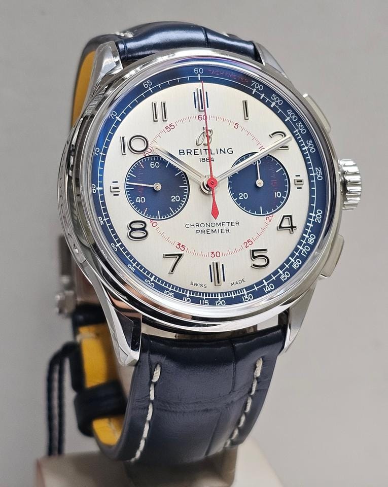 Breitling for Bentley Premier B01 Chronograph 42 Bentley Mulliner - Box & Papers 2025 Unworn - White Dial
